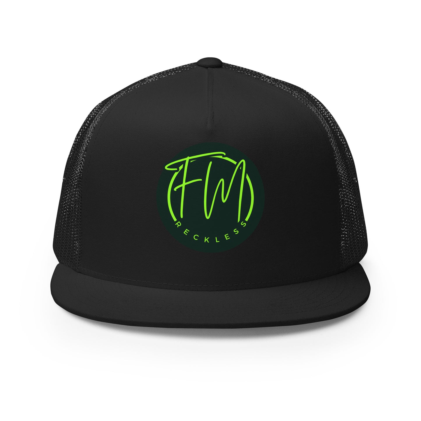 FM LOGO - Trucker Cap - black/greige