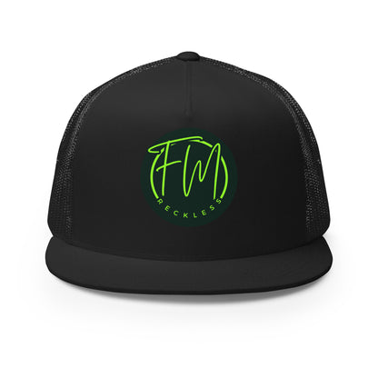 FM LOGO - Trucker Cap - black/greige