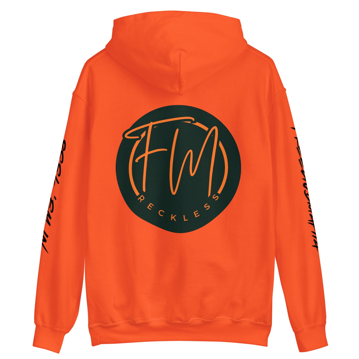 Orange is the new black!
Designed for early mornings on the water or late nights on the road, the Freelivd Mafiia orange hoodie delivers comfort, warmth, and attitude. With a heavyweight cotton blend and signature FM logo, it's built for those who live outside the lines — from casting lines to burning rubber.