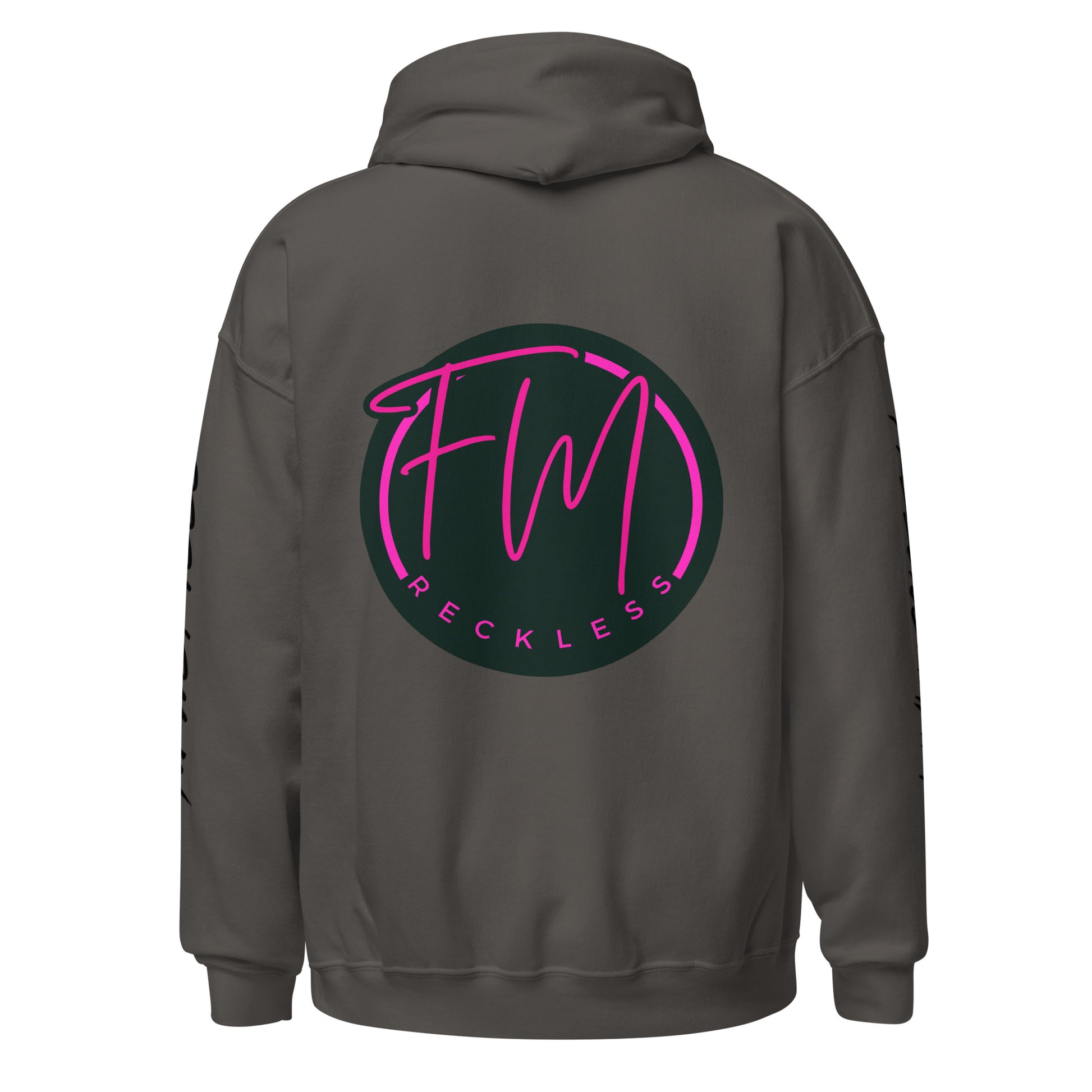 Stay warm while you fish or hit the streets. This grey hoodie blends rugged outdoor function with bold street style – made for rebels, anglers, and free-livers. Pink logo