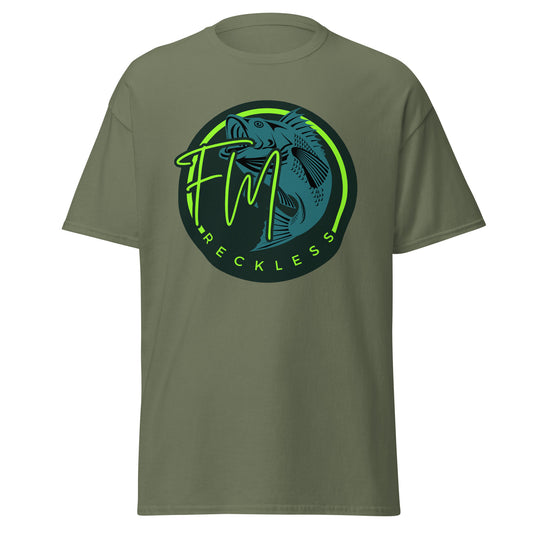 Rugged and ready. This army green tee features the FreelivdMafiia fish logo — a clean, bold staple for anglers and outdoor rebels.
Streetwear with outdoor energy and a bold identity.