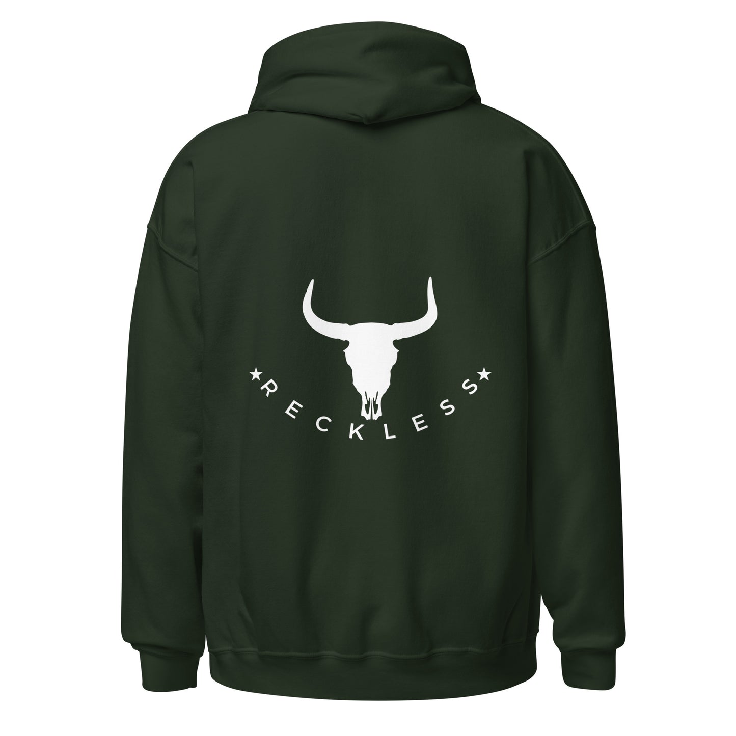 Forest green hoodie with a skull on the back and “Don’t Squat with Your Spurs On” on the front. Bold, reckless, and built for free-livers.

Whether you're fishing, racing, riding, or just living outside the rules — this is the layer you throw on when you mean business.