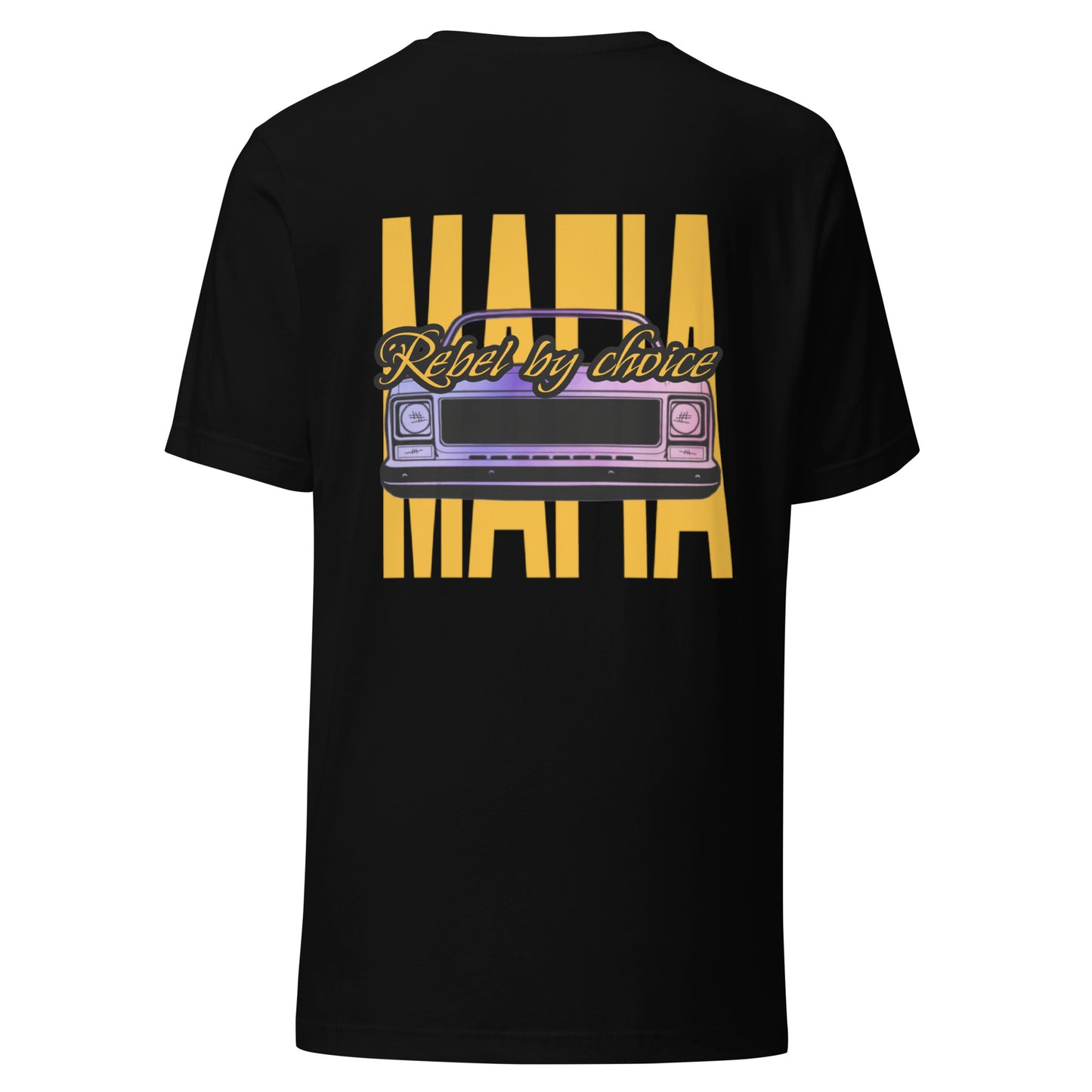 The REBEL BY CHOICE TEE is built for freedom and grit — a durable, comfortable shirt that fits right in whether you’re fishing at dawn, cruising in your pickup truck, or kicking back after a long day on the road.

With bold branding and a relaxed unisex fit, this tee is perfect for those who live reckless, ride hard, and aren’t afraid to show it. Whether you’re hauling gear, casting lines, or just rocking that classic trucker style, this shirt gets you through the day in comfort and style.