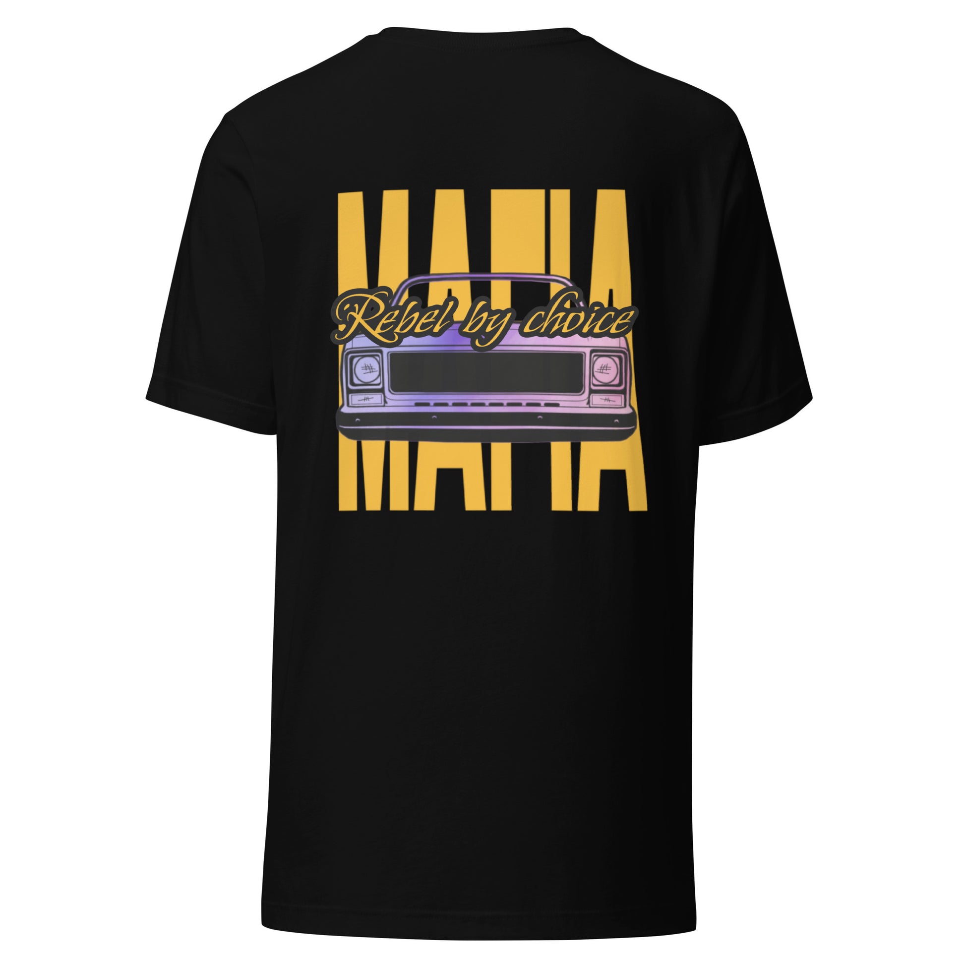 The REBEL BY CHOICE TEE is built for freedom and grit — a durable, comfortable shirt that fits right in whether you’re fishing at dawn, cruising in your pickup truck, or kicking back after a long day on the road.

With bold branding and a relaxed unisex fit, this tee is perfect for those who live reckless, ride hard, and aren’t afraid to show it. Whether you’re hauling gear, casting lines, or just rocking that classic trucker style, this shirt gets you through the day in comfort and style.