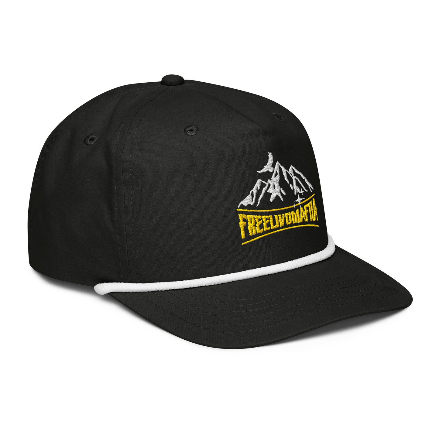 Stay bold in the wild. Retro-style rope cap with mountain graphic and FreelivdMafiia logo — the new wave of street-meets-outdoor gear. STAY RECKLESS!

Whether you’re hiking trails, casting lines, or just living free, this cap’s got you covered.